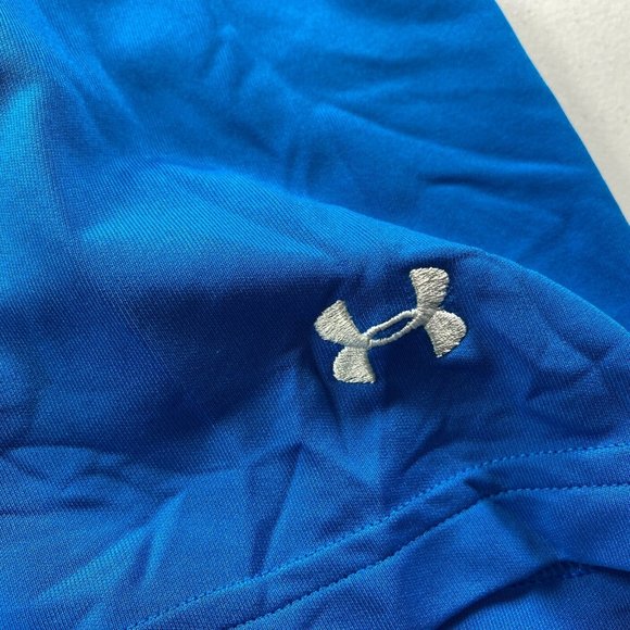 Under Armour Loose Men's Size Large Blue Golf Polo - Picture 7 of 9